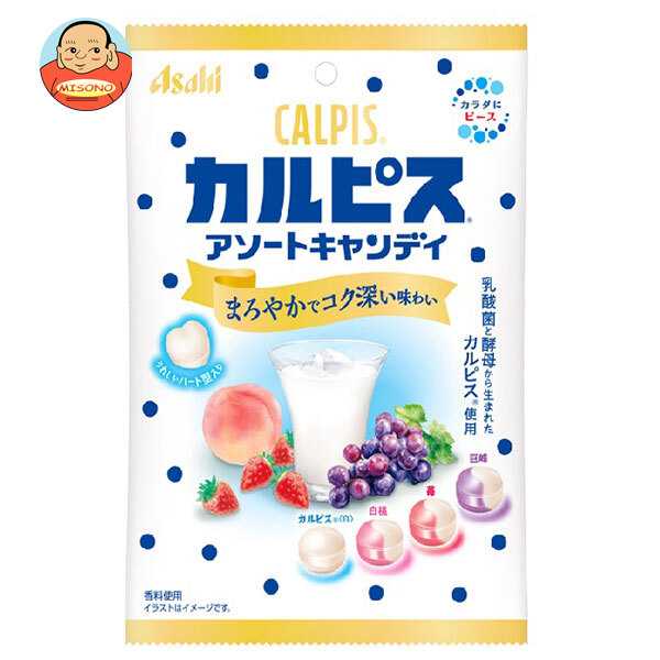 アサヒグループ食品 カルピス アソートキャンディ 105g×12(6×2)袋入