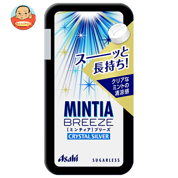 アサヒグループ食品 ミンティア ブリーズ クリスタルシルバー 30粒×8個入