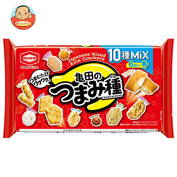 亀田製菓 亀田のつまみ種 120g×12袋入