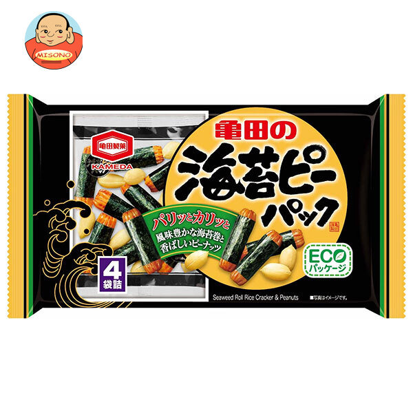 亀田製菓 海苔ピーパック 85g×12袋入