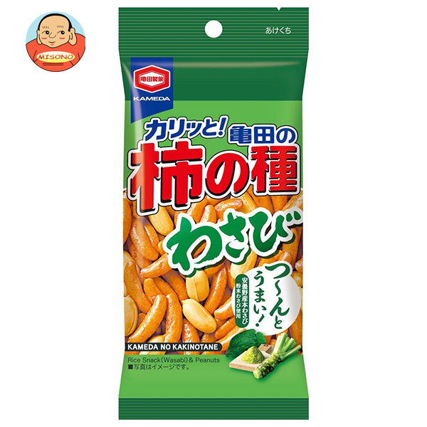 亀田製菓 亀田の柿の種 わさび 57g×12袋入