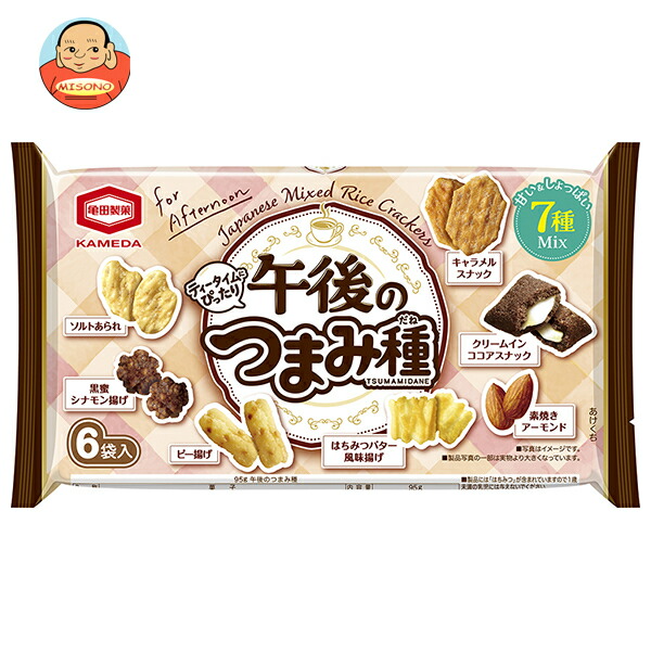 亀田製菓 午後のつまみ種 95g×12袋入｜ 送料別