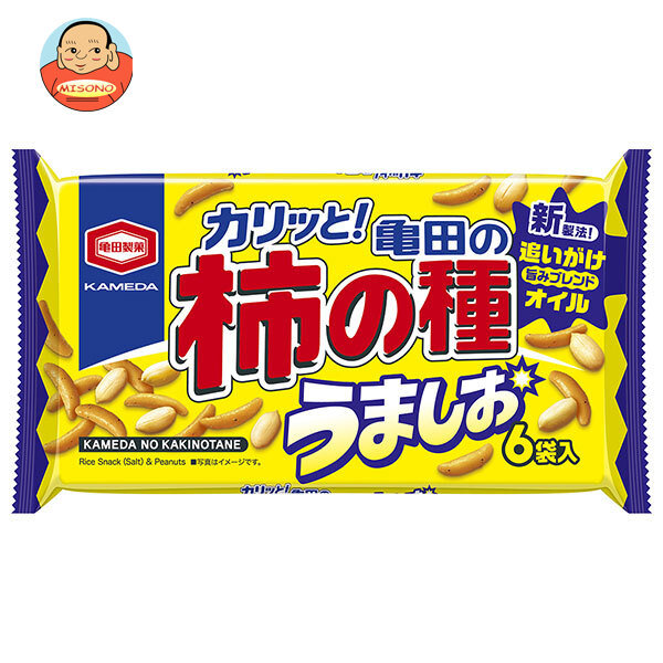亀田製菓 亀田の柿の種 うましお 150g袋×12袋入