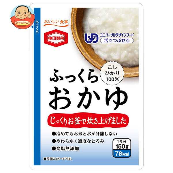 亀田製菓 ふっくらおかゆ 150gパウチ×36袋入