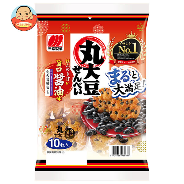 三幸製菓 丸大豆せんべい 10枚×12袋入