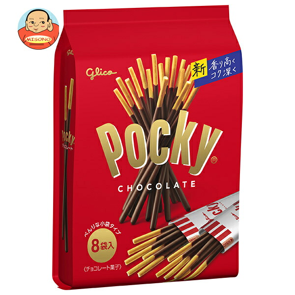 江崎グリコ ポッキー チョコレート 8袋×6袋入