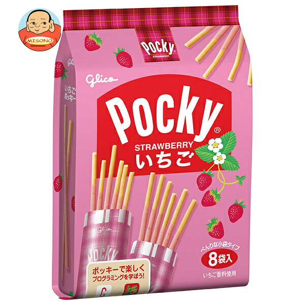 江崎グリコ いちごポッキー 8袋×6袋入
