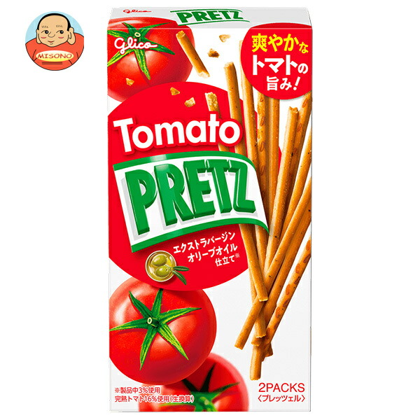江崎グリコ PRETZ プリッツ トマト 53g×10個入