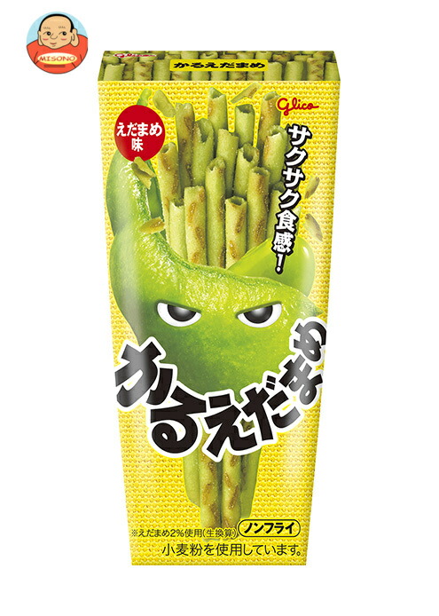 江崎グリコ かるえだまめ (えだまめ味) 36g×10箱入