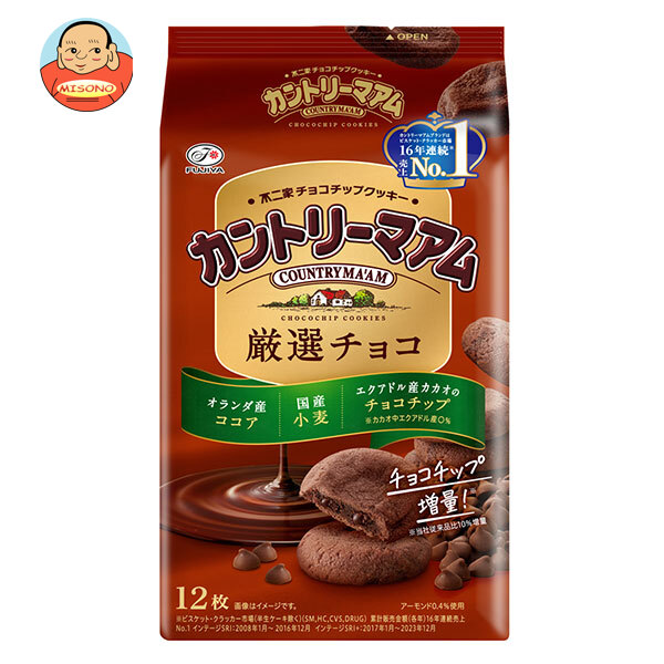 不二家 カントリーマアム 厳選チョコ 12枚×5袋入