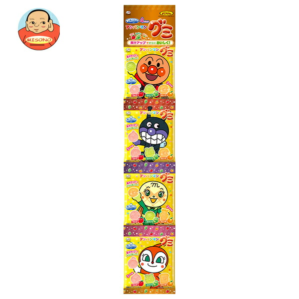 不二家 アンパンマングミ4連 84g(21g×4)×10袋入