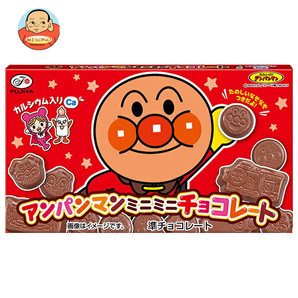 不二家 アンパンマン ミニミニチョコレート 15粒×10箱入