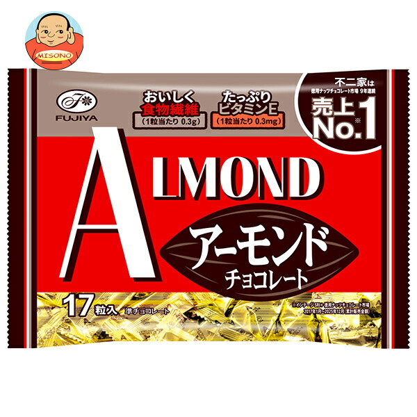 不二家 アーモンドチョコレート 17粒×18袋入