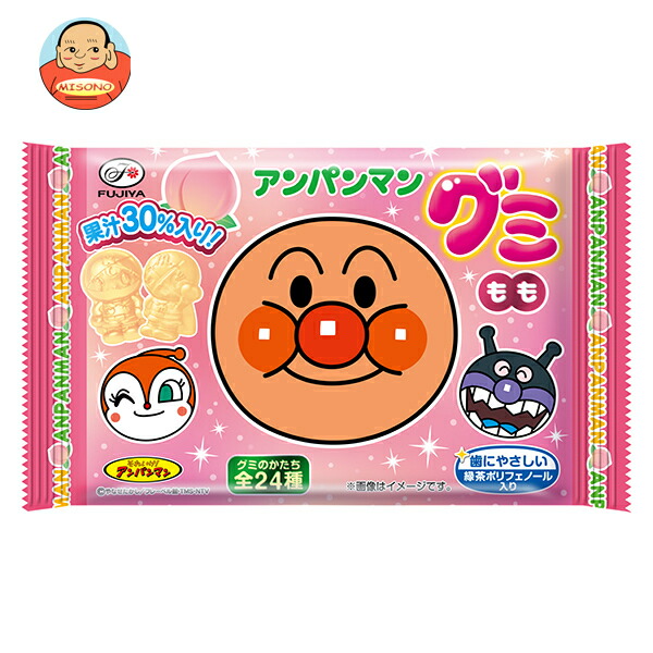 不二家 アンパンマングミ もも 6粒×20個入