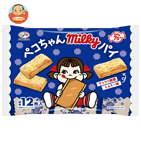 不二家 ペコちゃん ミルキーパイ 110g×18袋入