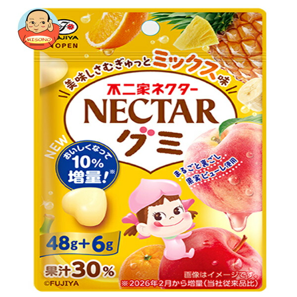 不二家 ネクターグミ ミックス 54g×10個入