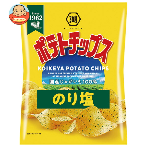 コイケヤ ポテトチップス のり塩 55g×12袋入