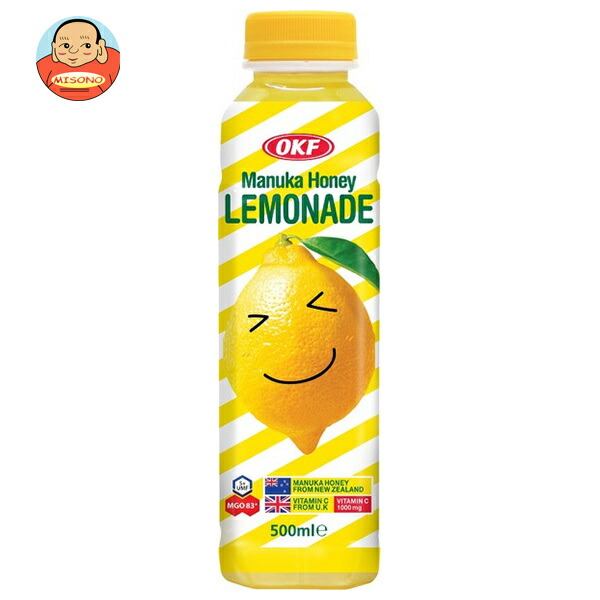 リードオフジャパン マヌカハニー入り レモネード 500mlペットボトル×20本入
