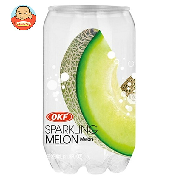 リードオフジャパン オーケイエフ クリアスパークリング メロン 350mlPET×24本入