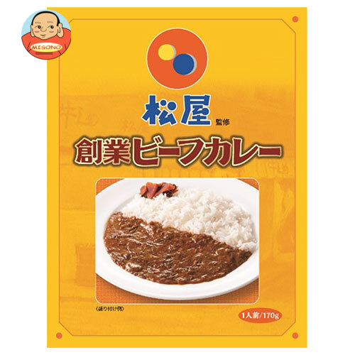中村屋 松屋監修 創業ビーフカレー 170g×5箱入