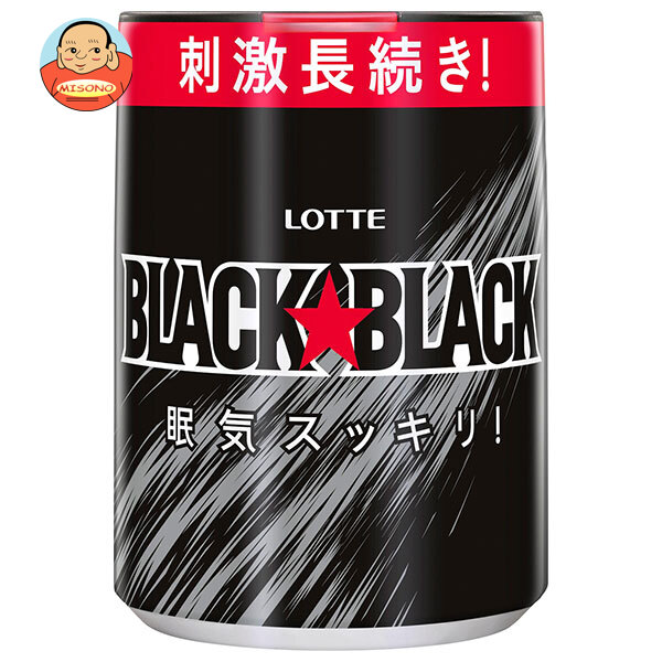 ロッテ ブラックブラック 粒 ワンプッシュボトル 133g×6個入