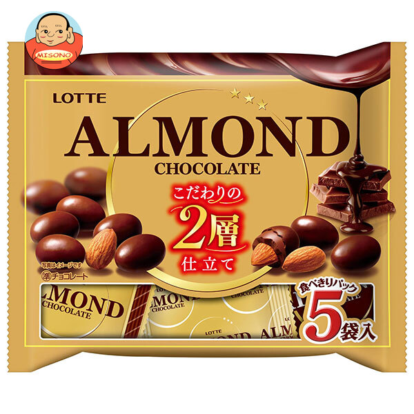 ロッテ アーモンドチョコレート シェアパック 97g(5袋入)×18袋入