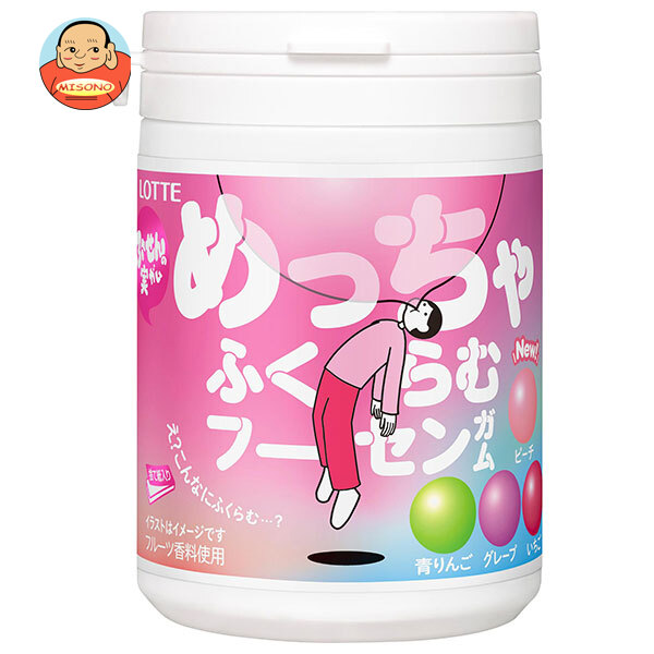 ロッテ めっちゃふくらむフーセンガム ボトル 119g×6個入