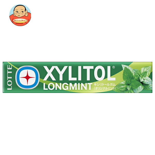 ロッテ キシリトールガム ロングミント オリジナルミント 14粒×20個入