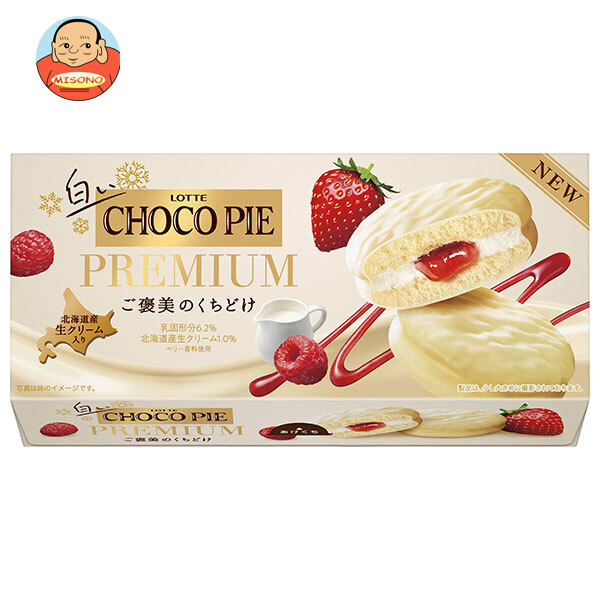 ロッテ 白いチョコパイプレミアム 6個×5箱入