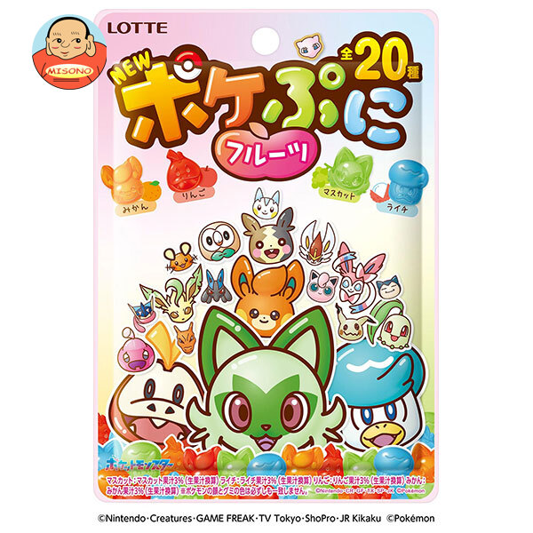 ロッテ ポケぷに フルーツ 80g×12袋入