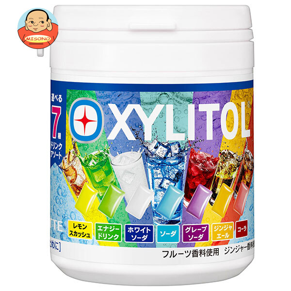 ロッテ キシリトールガム 7種アソートボトル ドリンク 133g×6個入