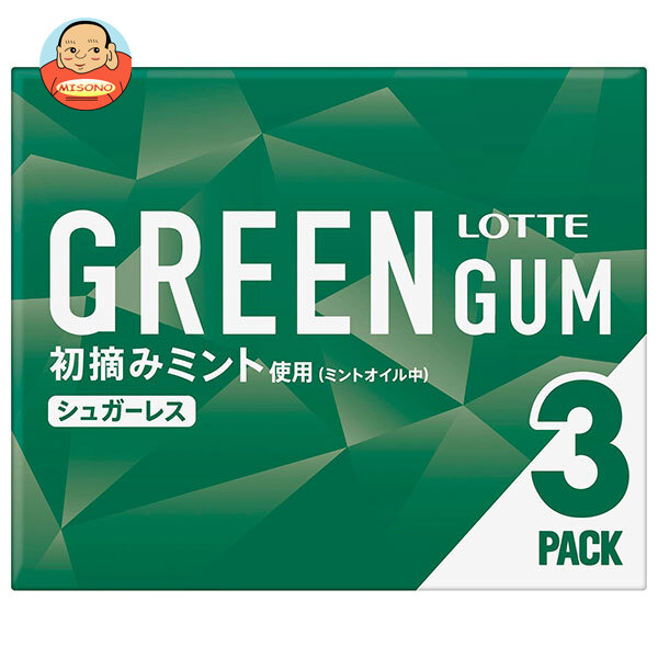 ロッテ グリーンガム 3P×10個入