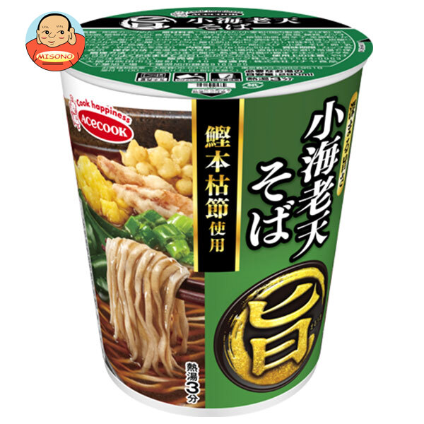 エースコック まる旨 小海老天そば 57g×12個入
