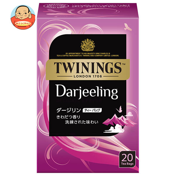 片岡物産 トワイニング ダージリン (2.1g×20袋)×4個入
