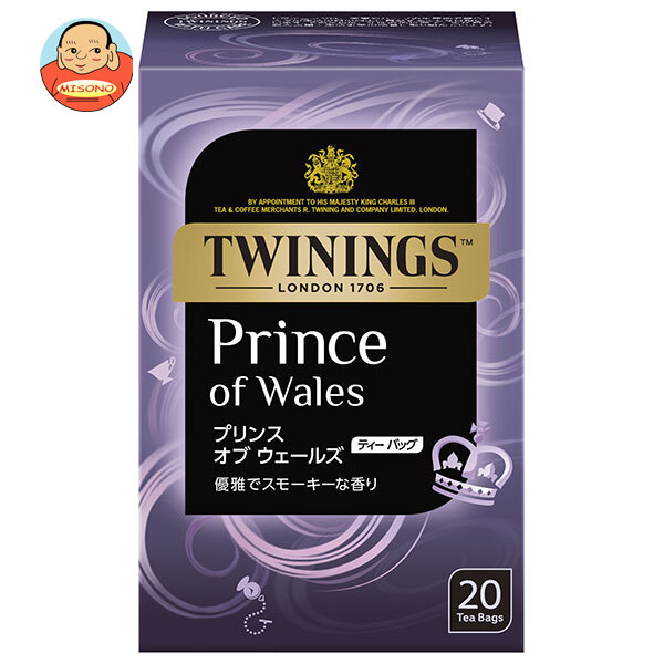 片岡物産 トワイニング プリンスオブウェールズ (2g×20袋)×4個入