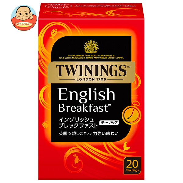片岡物産 トワイニング イングリッシュブレックファスト (2g×20袋)×4個入