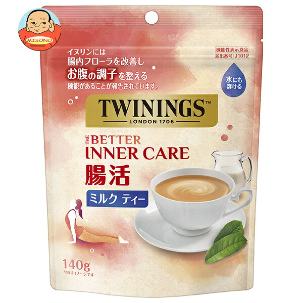 片岡物産 トワイニング 腸活ミルクティー 140g×6袋入