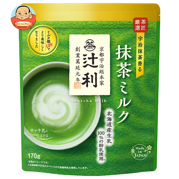 片岡物産 辻利 抹茶ミルク 170g×12袋入