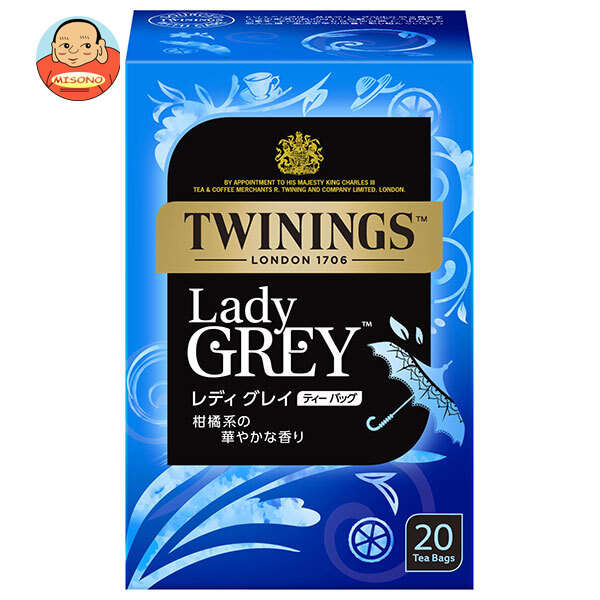 片岡物産 トワイニング レディグレイ (2.1g×20袋)×4個入