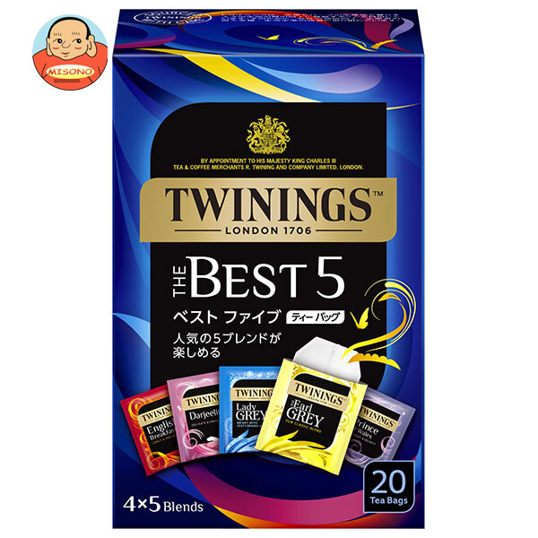 片岡物産 トワイニング ベスト ファイブ 20袋×24箱入