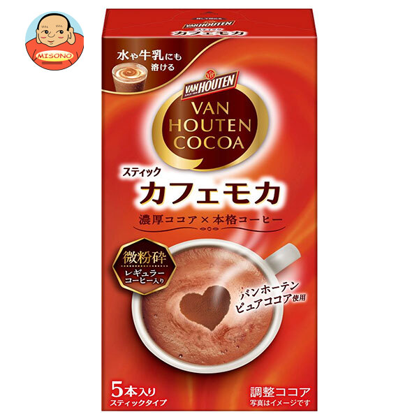 片岡物産 バンホーテン カフェモカ (15g×5本)×6個入