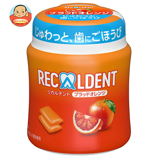 モンデリーズ ジャパン リカルデント ブラッドオレンジガム ボトル 130g×6個入