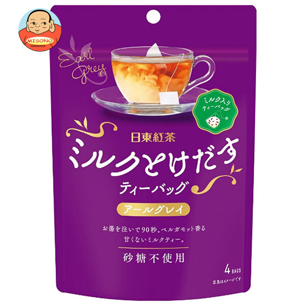 三井農林 日東紅茶 ミルクとけだすティーバッグ アールグレイ (7.5g×4P)×24袋入