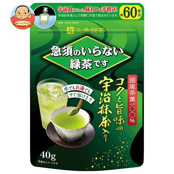 三井農林 三井銘茶 急須のいらない緑茶です 40g×24(6×4)袋入