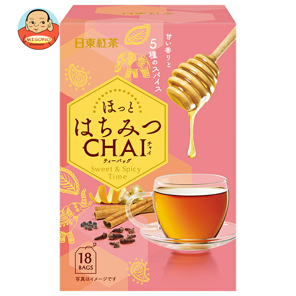 三井農林 日東紅茶 はちみつチャイ ティーバッグ 2g×18袋×48箱入
