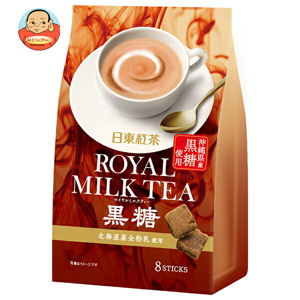 三井農林 日東紅茶 ロイヤルミルクティー 黒糖 (13.5g×8本)×24(6×4)個入