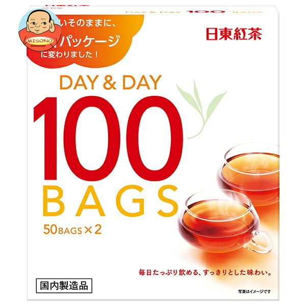 三井農林 日東紅茶 DAY&DAY(デイ&デイ) (1.8g×100袋)×15個入