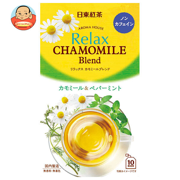 三井農林 日東紅茶 アロマハウス リラックス カモミール 1.5g×10袋×36箱入