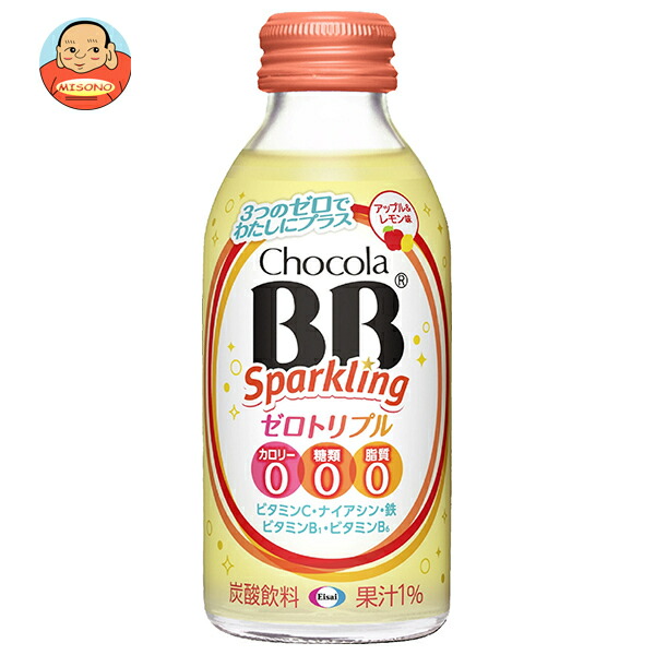 エーザイ チョコラBB スパークリング ゼロトリプル 140ml瓶×24本入