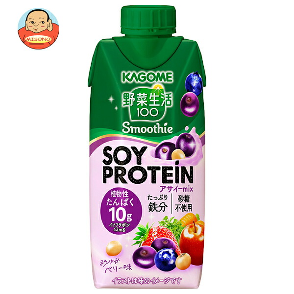 カゴメ 野菜生活100 Smoothie(スムージー) SOY PROTEIN(ソイプロテイン